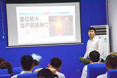 青岛安宁心理医院举行消防安全知识培训及疏散演练